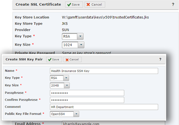 Create SSL certificate