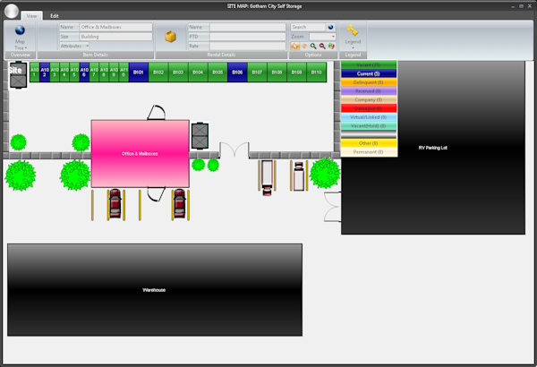Customizable Interactive Site Map