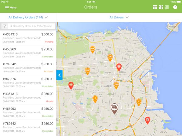 Order map