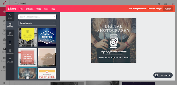 Canva integration