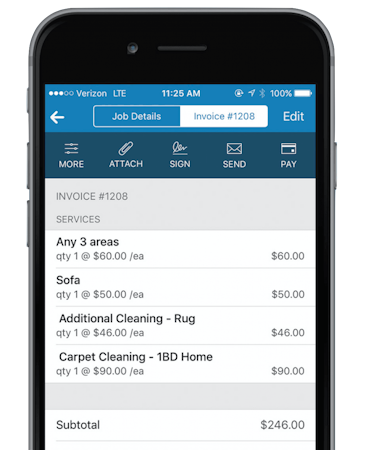 Invoicing and payment processing
