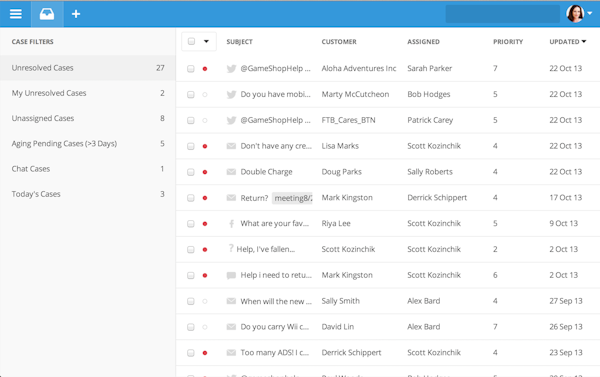 Universal inbox