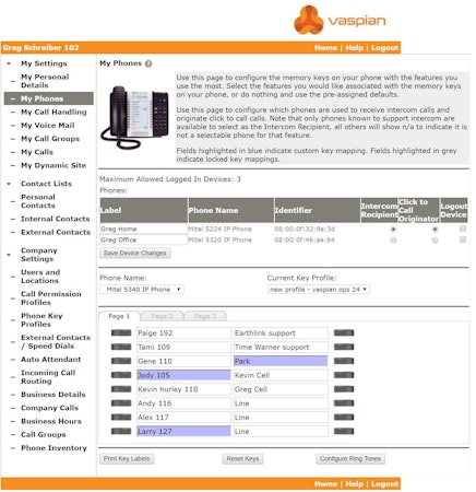 System setup