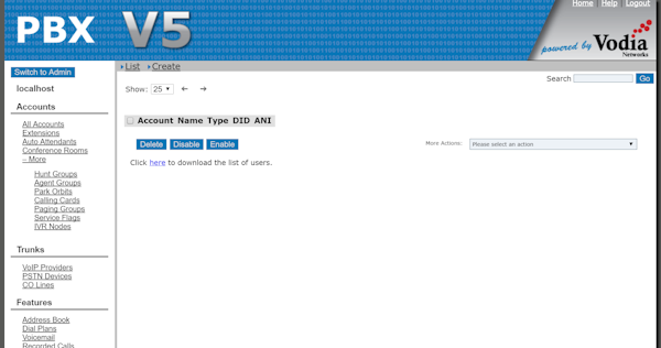 Create user lists