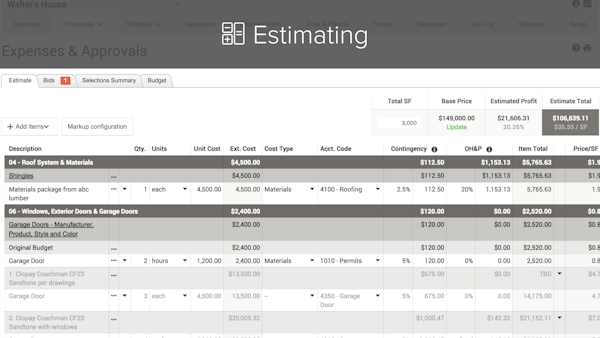 Estimating