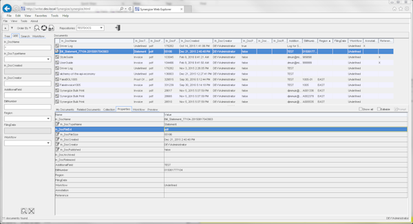 Label, store and sort documents