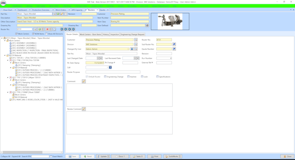 Router with solidworks