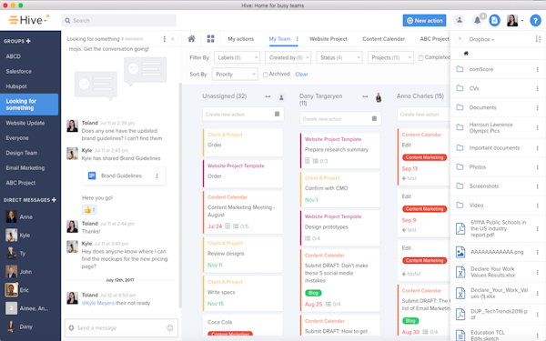 Integrate with files