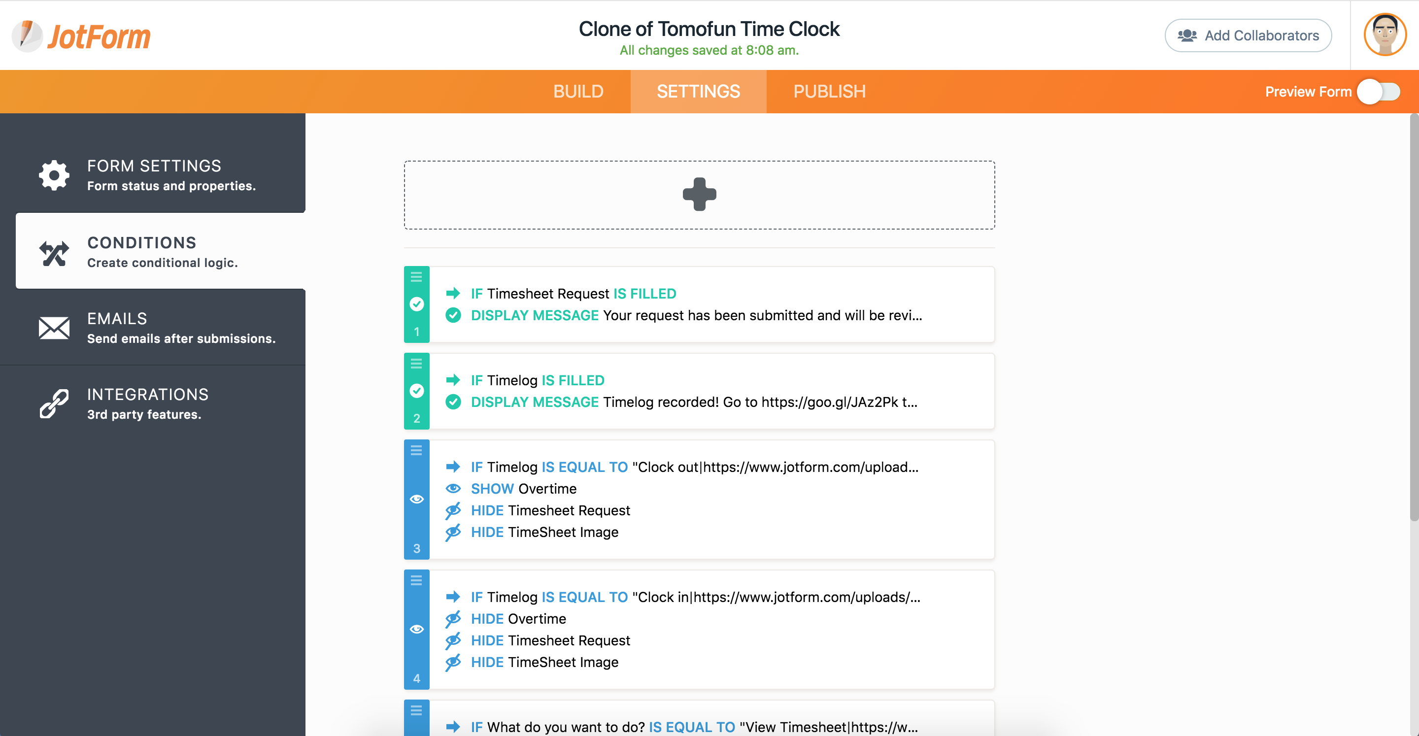 jotform google drive