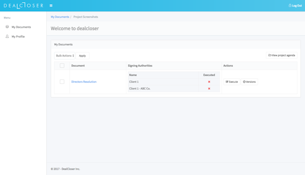 Manage documents
