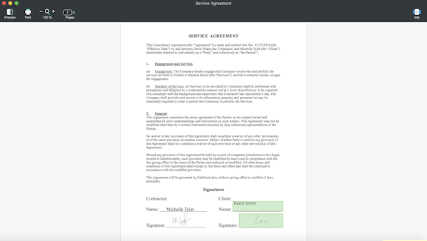 View document