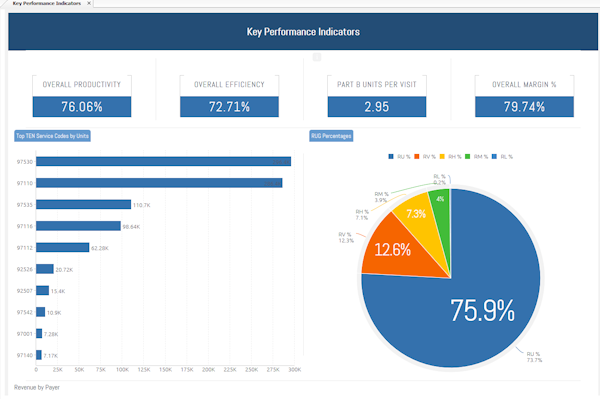 KPI dashboard