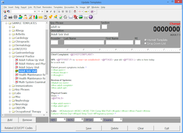 Preloaded Customizable Templates