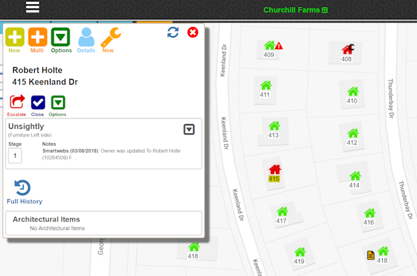 Mobile map
