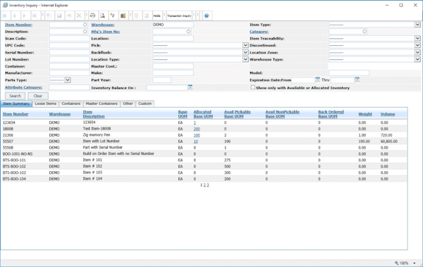 Inventory Management