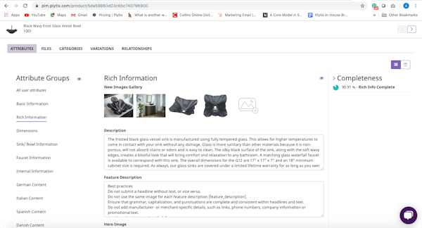 Attribute management