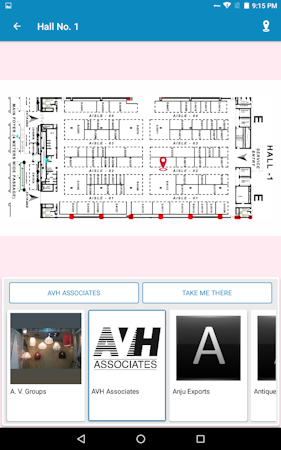 VirtuPaper hall map screenshot