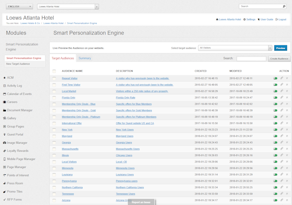 Personalization engine