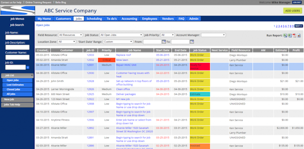 Work Order Management