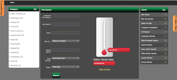 CRM and project management solution