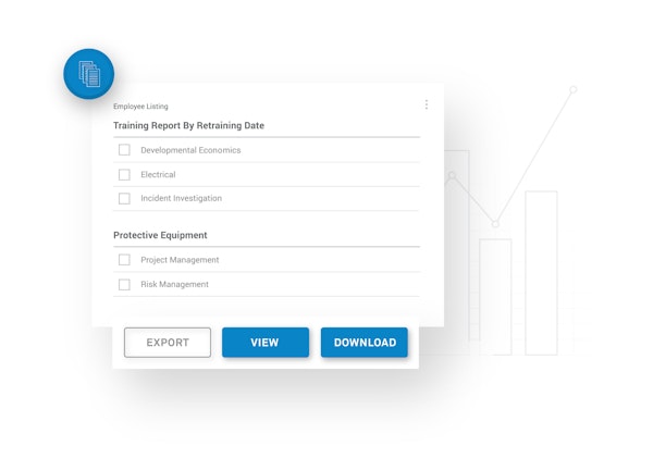 Automated training management