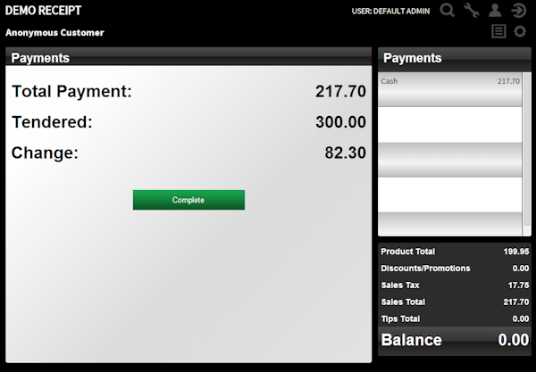 Payments