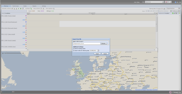 Easily import orders