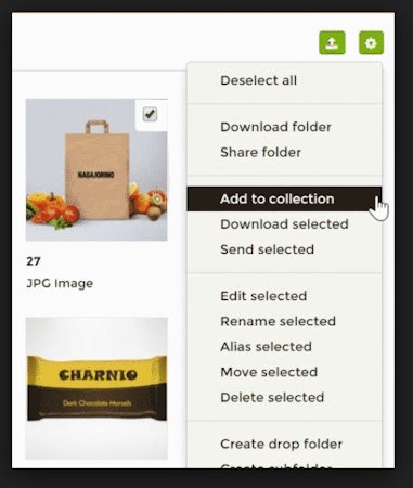 Data Dwell Digital Asset Management add assets to collections