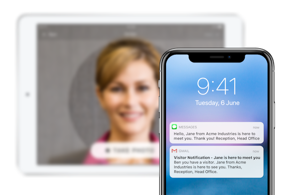 Visitor notifications