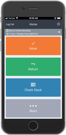 Mobile home screen