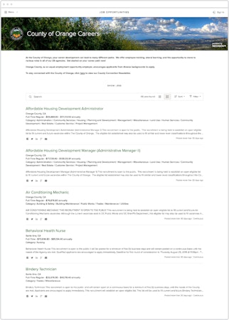 Career portal