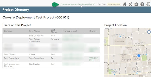 Project directory