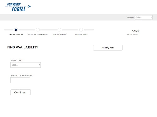 Consumer portal