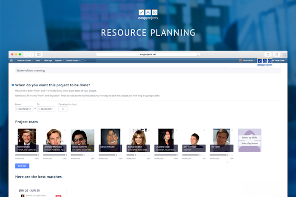 Resource planning