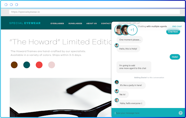 UJET live chat
