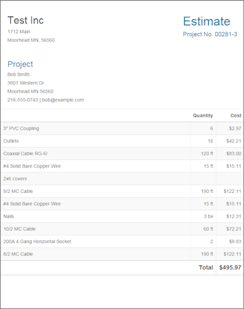 View bids online