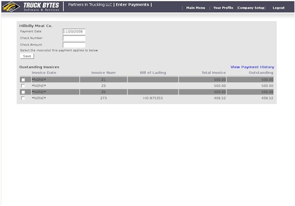 Edit payments