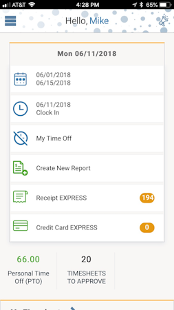 Mobile dashboard