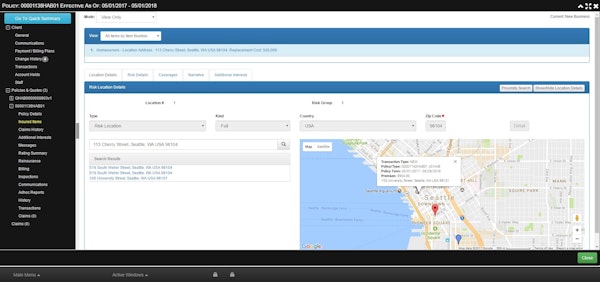 Proximity search