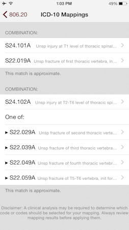 ICD-10 Mappings