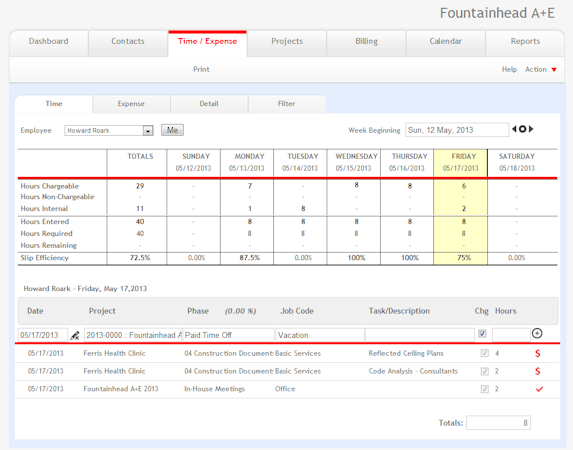 Easy time & expense tracking