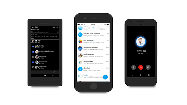 Zoho Cliq mobile access