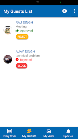 Guest list