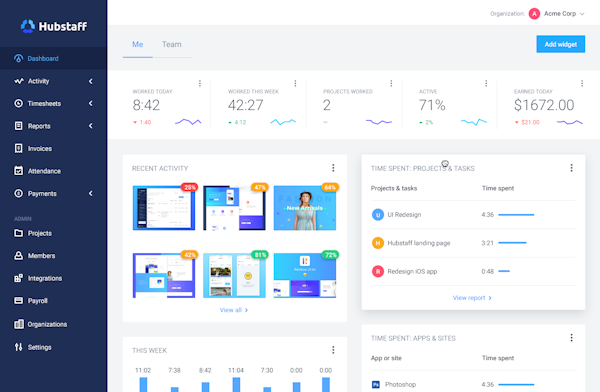 Dashboard