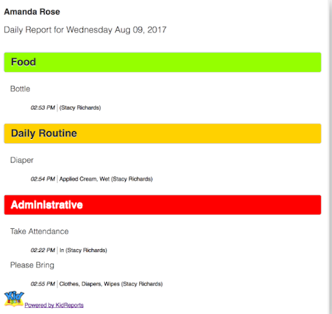Activity tracker