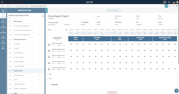 Project view