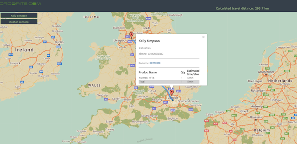 Delivery route planner image