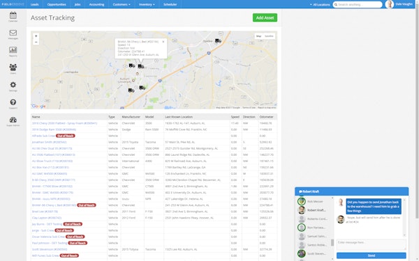 Asset tracking