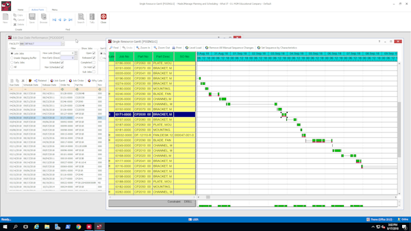 Advanced scheduling