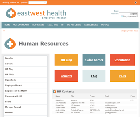 HR portal